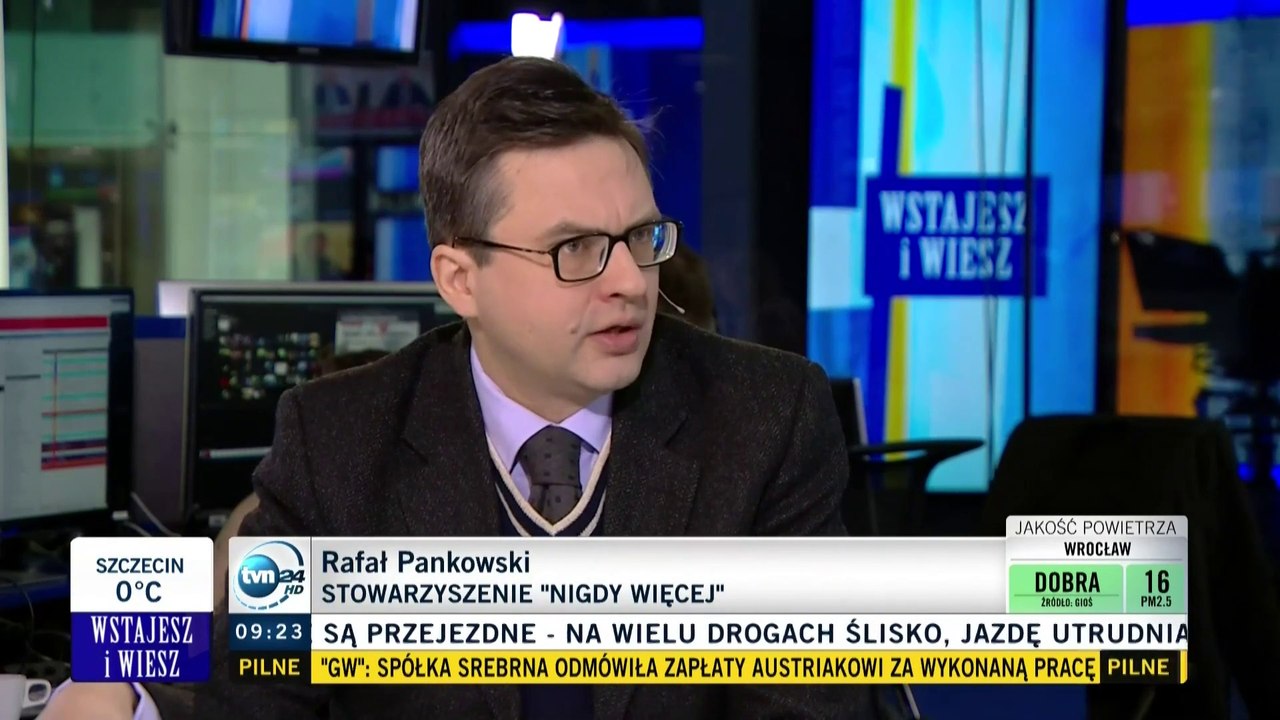 Rafał Pankowski z NIGDY WIĘCEJ o antysemickich zajściach w rocznicę wyzwolenia Auschwitz, 28.01.2019