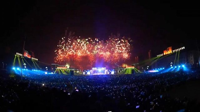 Norte-coreanos celebram Ano Novo