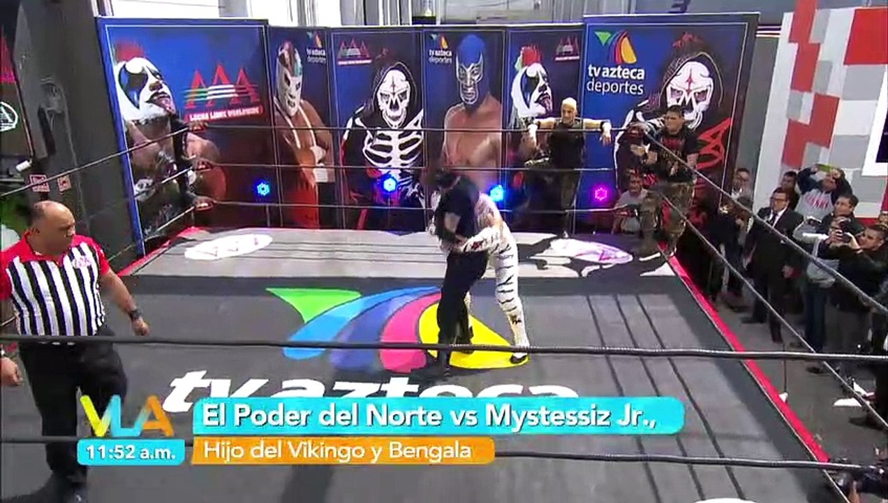 ¡La Lucha Libre AAA solo por Azteca!