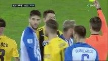 Ezequiel Ponce Red Card (Second Yellow Card)  - Atromitos vs AEK 07.02.2019 [HD]