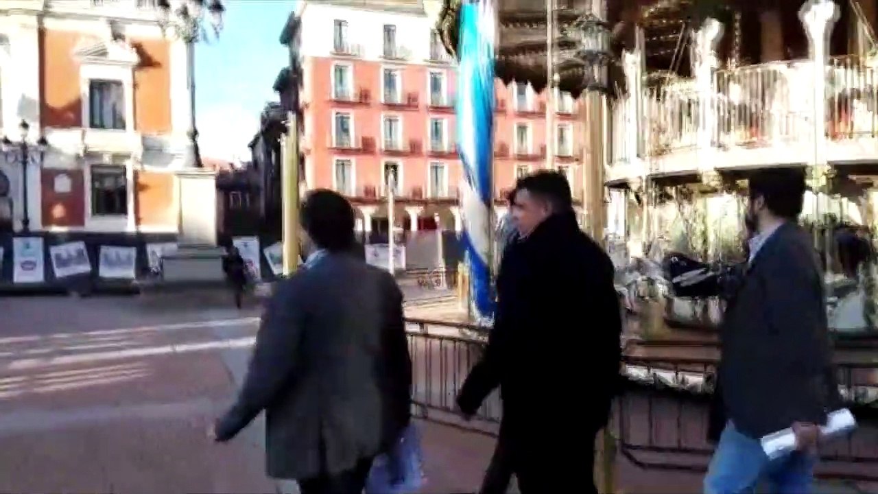 Ronaldo, en el Ayuntamiento de Valladolid Para Reunirse Con El Alcalde