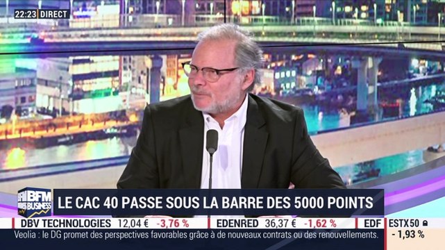Les Marchés: le CAC 40 passe sous la barre des 5 000 points - 07/02