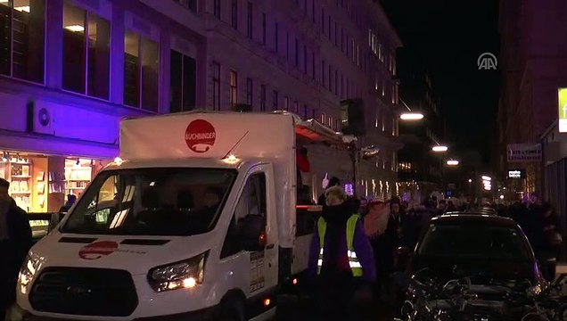 Avusturya'da aşırı sağcı hükümet karşıtı gösteri