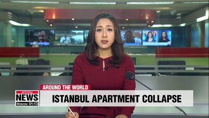 5-year-old girl rescued from rubble of apartment collapse in Istanbul