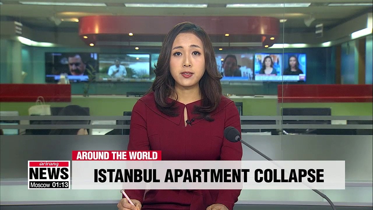 5-year-old girl rescued from rubble of apartment collapse in Istanbul