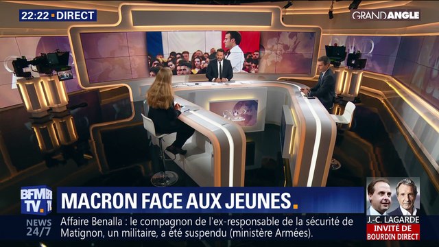 Grand débat: Emmanuel Macron face aux jeunes (1/2)