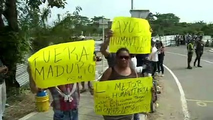 Ayuda humanitaria de EEUU llega a frontera colombo-venezolana