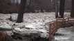 Ice jams and flooding move through western New York