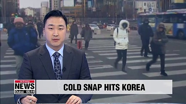 Air quality improves... but cold snap hits Korea