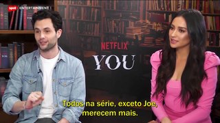 Shay e Penn falam da segunda temporada de YOU [PT-BR]