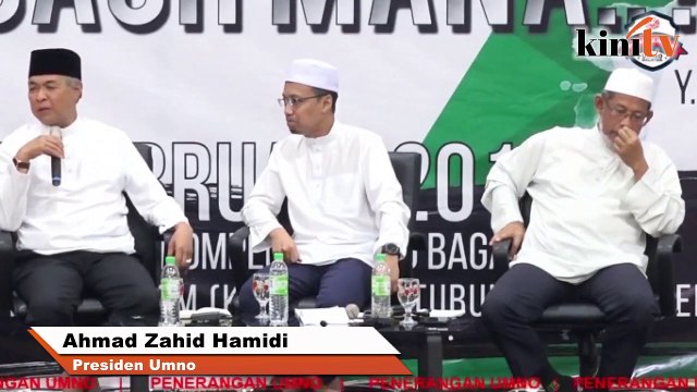 Zahid dedah Umno dan PAS sudah berbincang sebelum PRU14 lagi