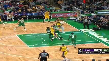 Los Angeles Lakers at Boston Celtics Raw Recap