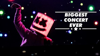 Marshmello's Fornite concert makes history