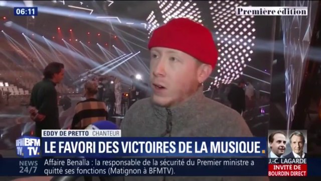Eddy de Pretto se présente comme le favori des Victoires de la musique