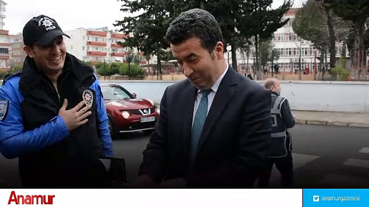 Anamur’da ‘yaya öncelikli trafik’ uygulaması