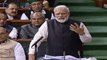 PM Modi chants a poem while speaking in Lok Sabha | Oneindia News
