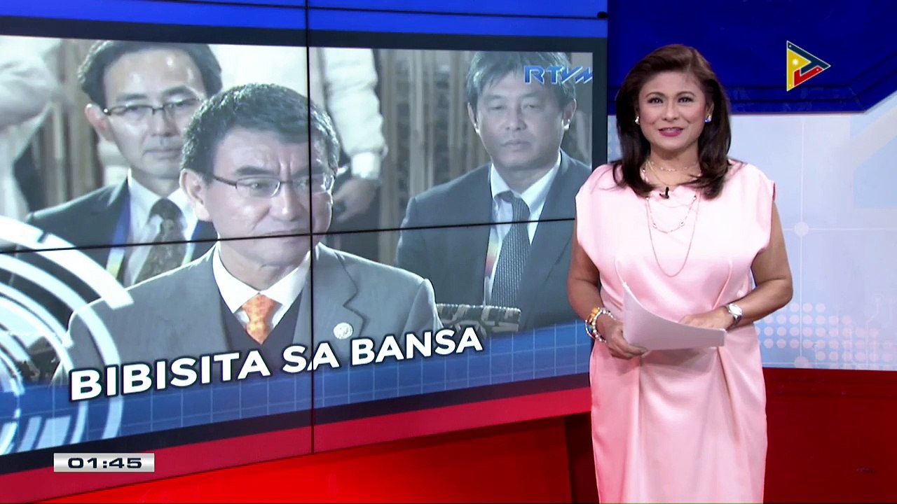 Japanese Foreign Minister Taro Kono, bibisita sa PHL
