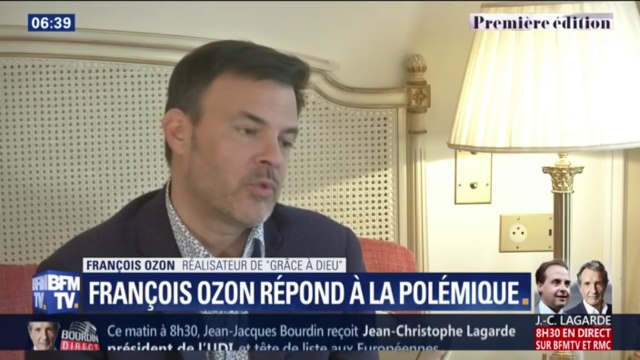 On est sur l'aspect humain , le réalisateur François Ozon répond à la polémique autour de son prochain film, qui raconte l'affaire Preynat