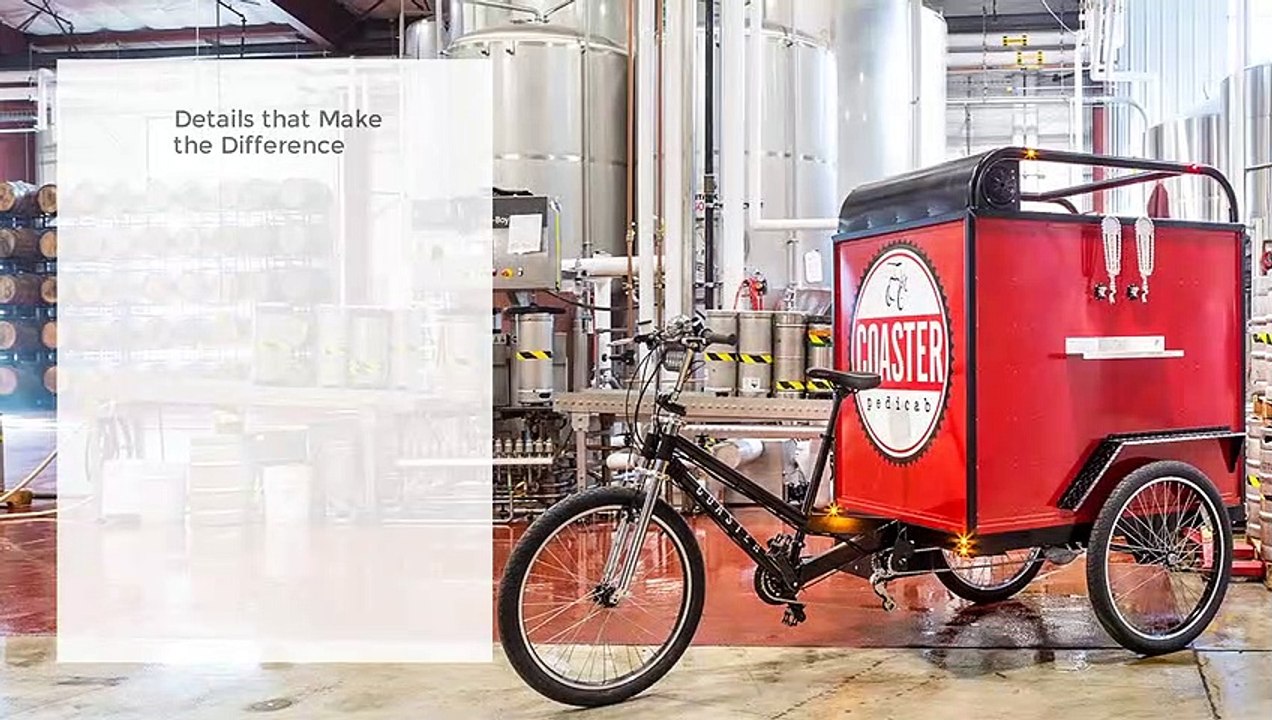 Quality Three-Wheeled, Pedal Powered Vehicles Made in America