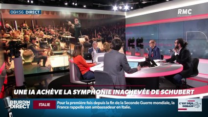 La chronique d'Anthony Morel : Une intelligence artificielle achève la symphonie de Schubert - 08/02