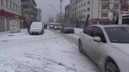 Doğu Anadolu'da Kar Yağışı - Ağrı