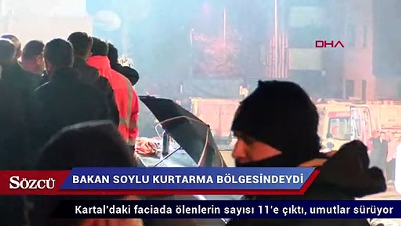 Kartal’daki faciada ölenlerin sayısı 11’e çıktı...
