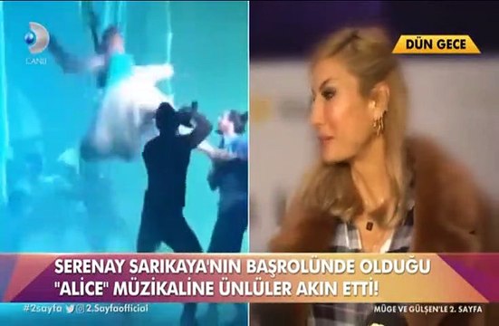 Serenay Sarıkaya “Alice” müzikalin'den ilk görüntüler