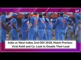 India vs West Indies 2018, 2nd ODI Match Preview: Men in Blue Look to Double Their Lead!