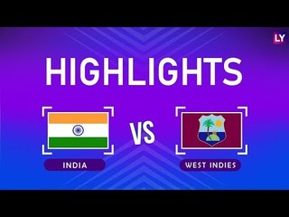 India vs West Indies 2018, 4th ODI Stats Highlights: IND Win by 224 Runs