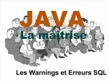 Java - JDBC - Gestion des erreurs et warnings
