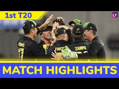 IND vs AUS 2018 1st T20I Stats Highlights: Virat Kohli & Co. Suffer Defeat in a Close Contest