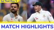 IND vs AUS 1st Test 2018 Day 1 Stats Highlights: Cheteshwar Pujara Century Helps India Fightback