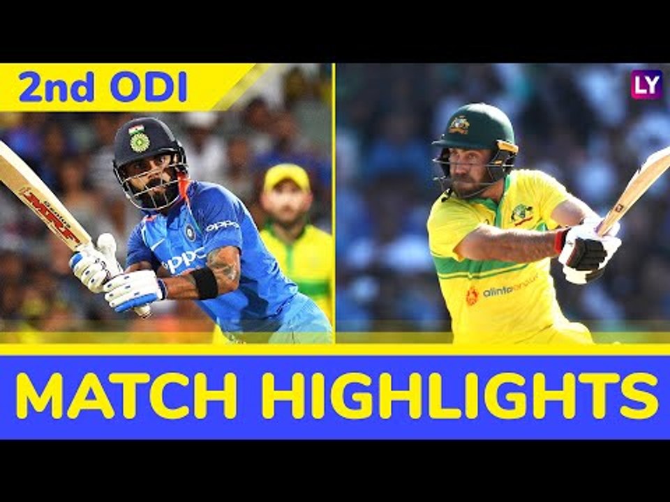IND vs AUS 2nd ODI 2019 Stats Highlights: Virat Kohli, MS Dhoni Help India Win by Four Wickets