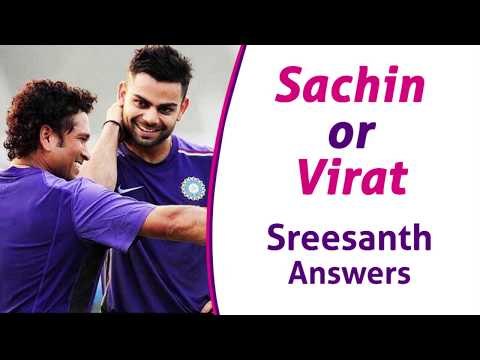 Sachin Tendulkar vs Virat Kohli: Sreesanth Picks his Favourite Cricketer