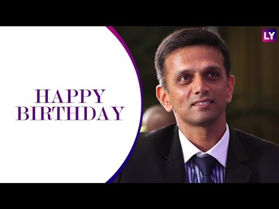 Rahul Dravid Special: A Tribute to the Career of ‘The Wall’ of Indian Cricket on his 46th Birthday