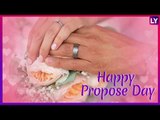 Wish Happy Propose Day With Romantic GIF Greetings & WhatsApp Sticker Messages During Valentine Week