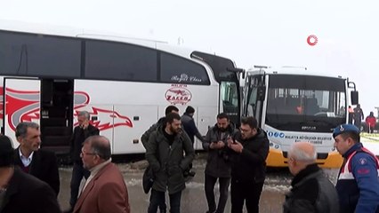 Malatya’da iki otobüs çarpıştı: 1 ölü, 17 yaralı