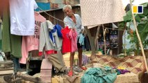 Cambodia’s landless living among the dead