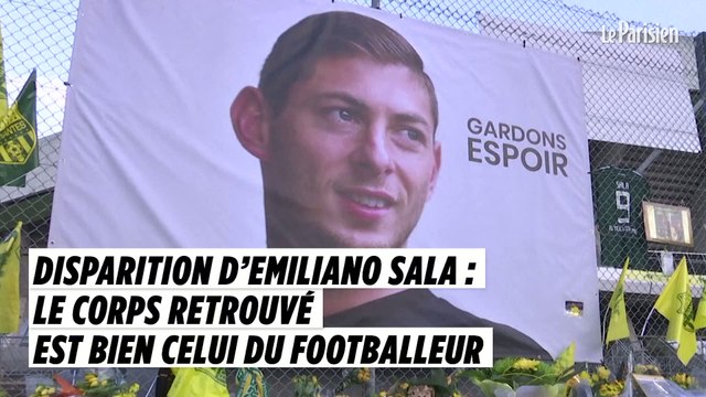 Disparition d'Emiliano Sala : le corps repêché est bien celui du footballeur