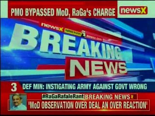 Rafale Deal: Manohar Parrikar reply to MoD note; 'remain calm, nothing to worry" Nirmala Sitharaman