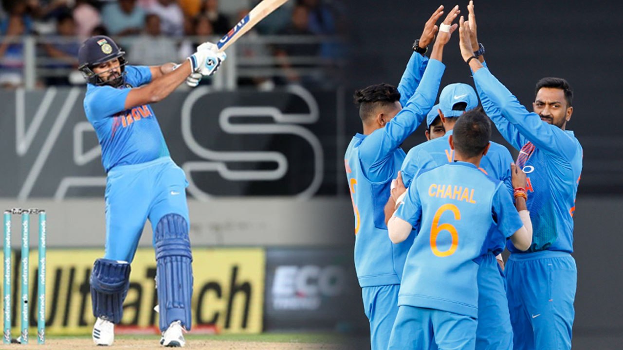 Ind vs NZ 2nd T20I:  Rohit, Krunal shines as In...