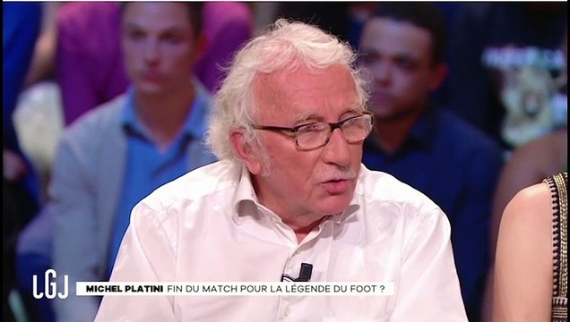 Sa défense de Michel Platini est à la limite de la mauvaise foi