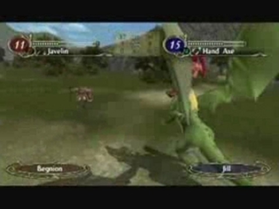 Fire emblem radiant dawn trailer wii