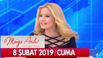 Müge Anlı ile Tatlı Sert 8 Şubat 2019 Cuma - Tek Parça