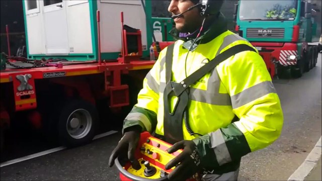 Le plus gros convoi exceptionnel de France sorti des ateliers de General Electric à Belfort