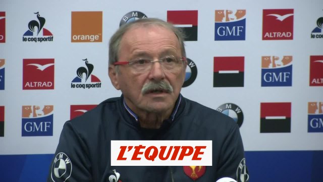 Jacques Brunel explique ses choix avant d'affronter l'Angleterre - Rugby - Tournoi - Bleus