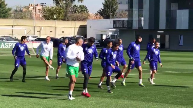 El Betis Prepara el Partido de LaLiga contra el Leganés