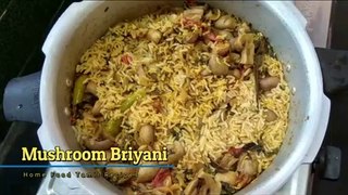 easy mushroom biryani in tamil | kalan biryani |mushroom biryani recipe in tamil _