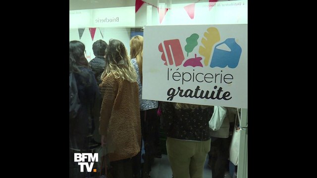 Lutter contre la précarité et le gaspillage... le pari de cette épicerie gratuite dans la fac de Rennes