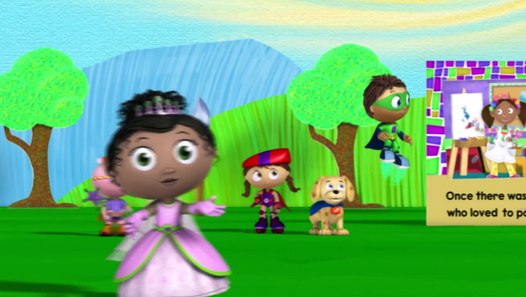 Super Why 213 - Super WHY and A Magical Art Adventure Cartoons for Kids ...